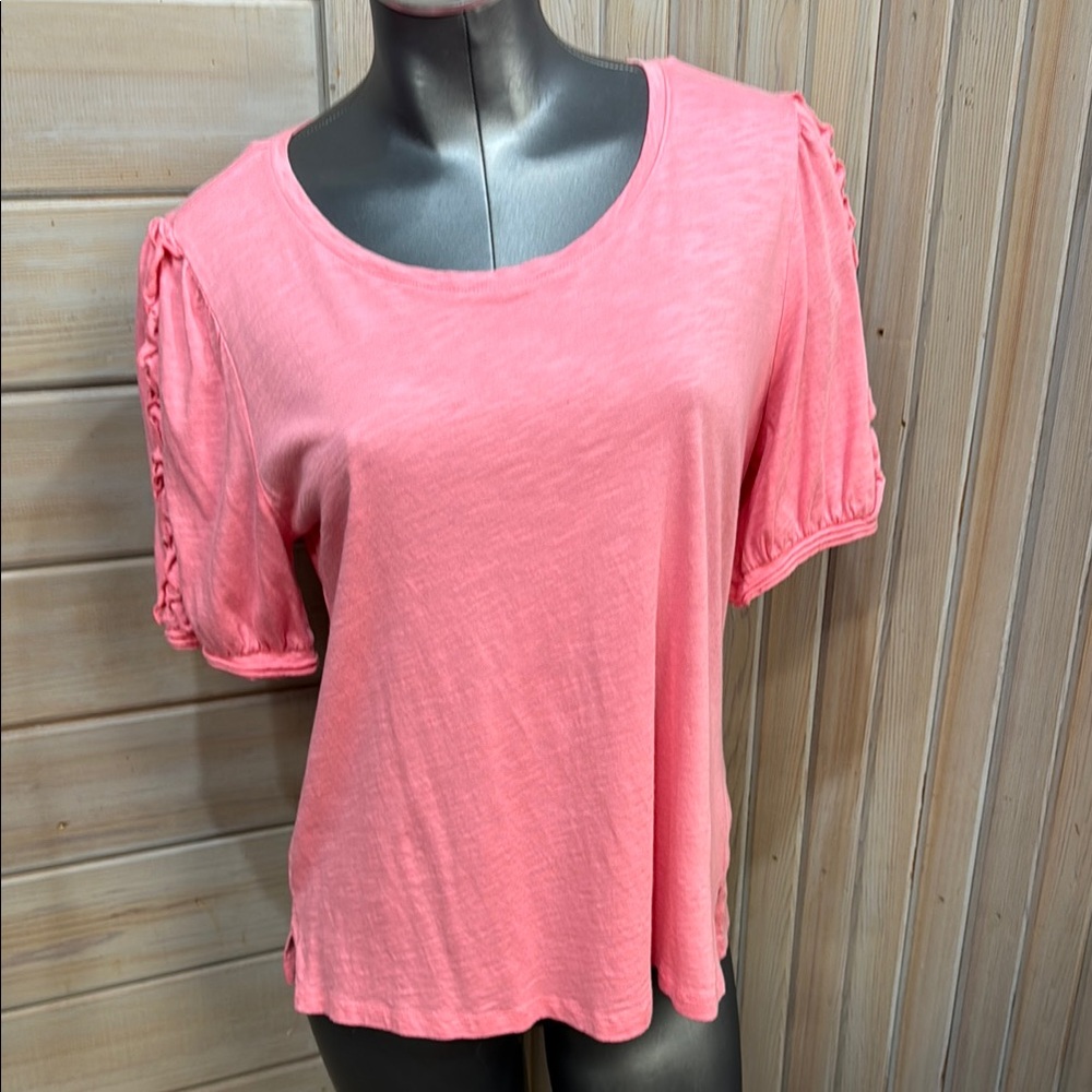 Pink Short Sleeve Relaxed Tee